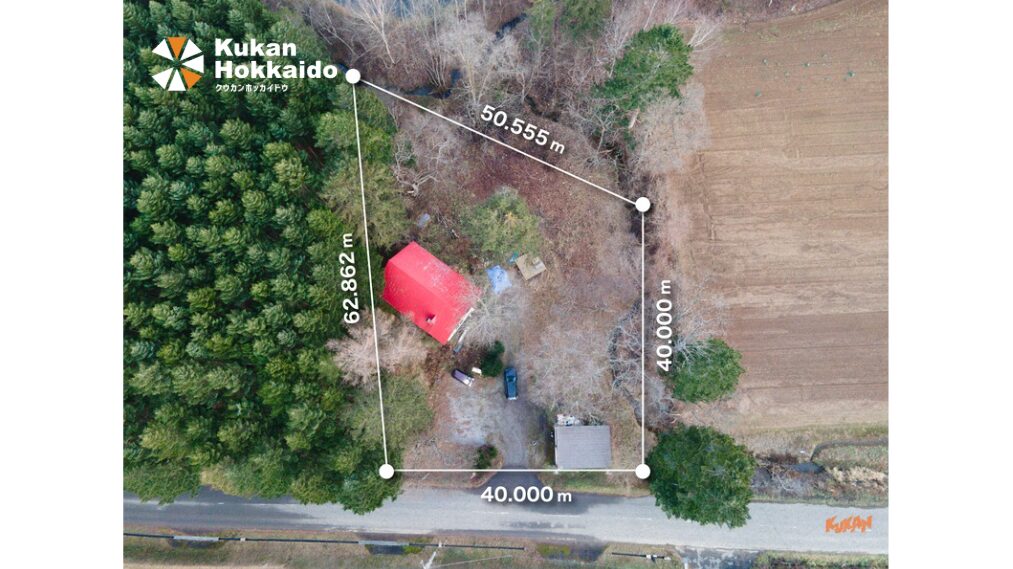 ニセコ不動産物件の間取図や外観図をまとめた販促パンフレットデザイン。物件の魅力を視覚的に伝える撮影・図面制作を含む不動産販売向けツール事例。<br />
