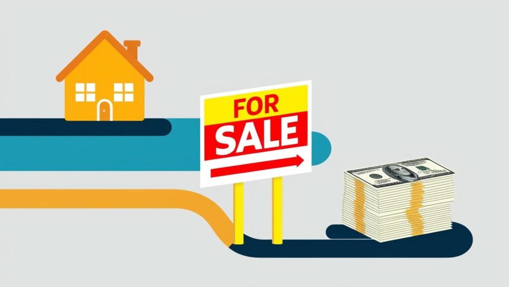 富良野市で不動産売却を検討中の空き家外観。売却のコツや対策を紹介する一戸建て住宅の風景。