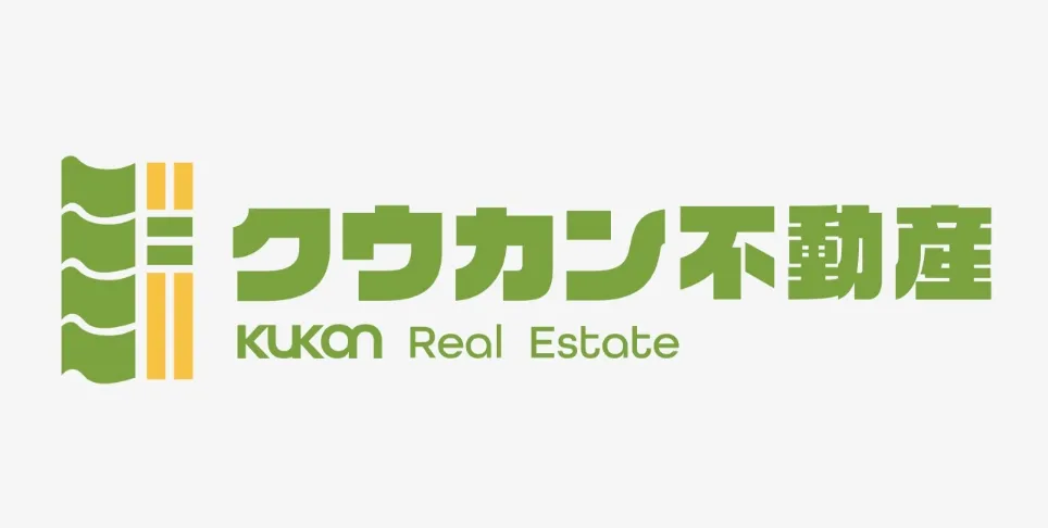 富良野・美瑛・倶知安で不動産開発や別荘管理を展開するクウカン不動産の公式ロゴマーク